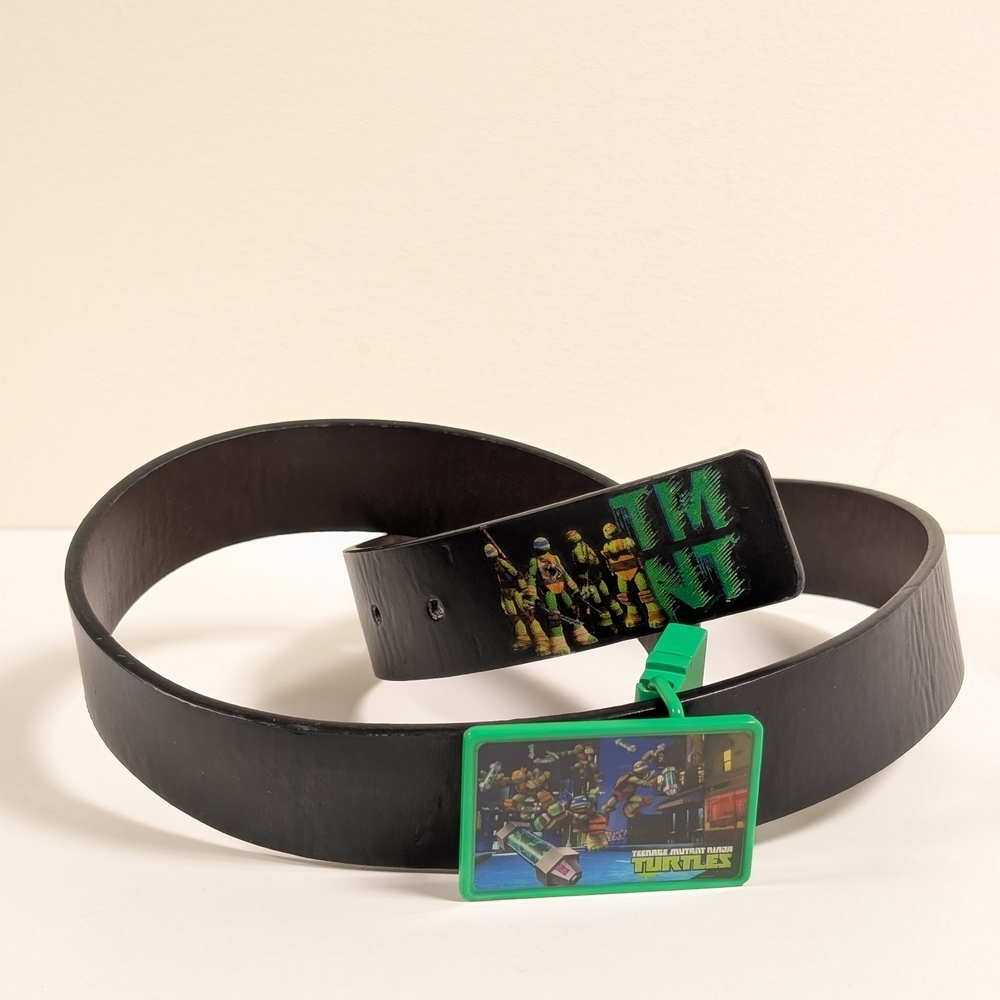 Teenage Mutant Ninja Turtles Reversible Bonded Leather Belt Kids L